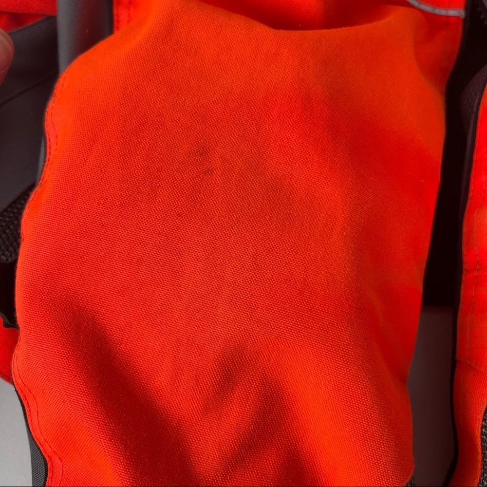 Olympia Moto Sports Motorcycle Protective Padded Jacket M Medium Orange. - Picture 8 of 13
